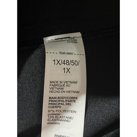 Under Armour Womens Fitted Sports Bra 1X Black/Gray Pattern Crisscross Back - Picture 5 of 11